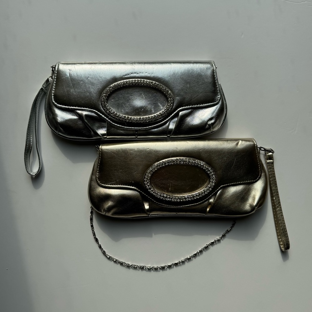 Gold & Silver Clutch